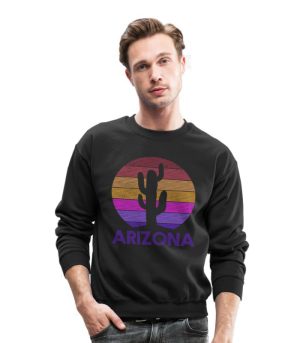 arizona-vintage-cactus-unisex-crewneck-sweatshirt